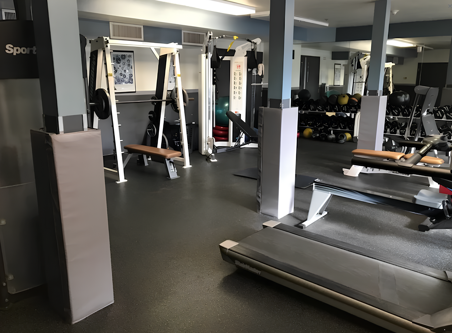 4' TALL FOUR SIDED COLUMN PAD, 10" SIDE WIDTH