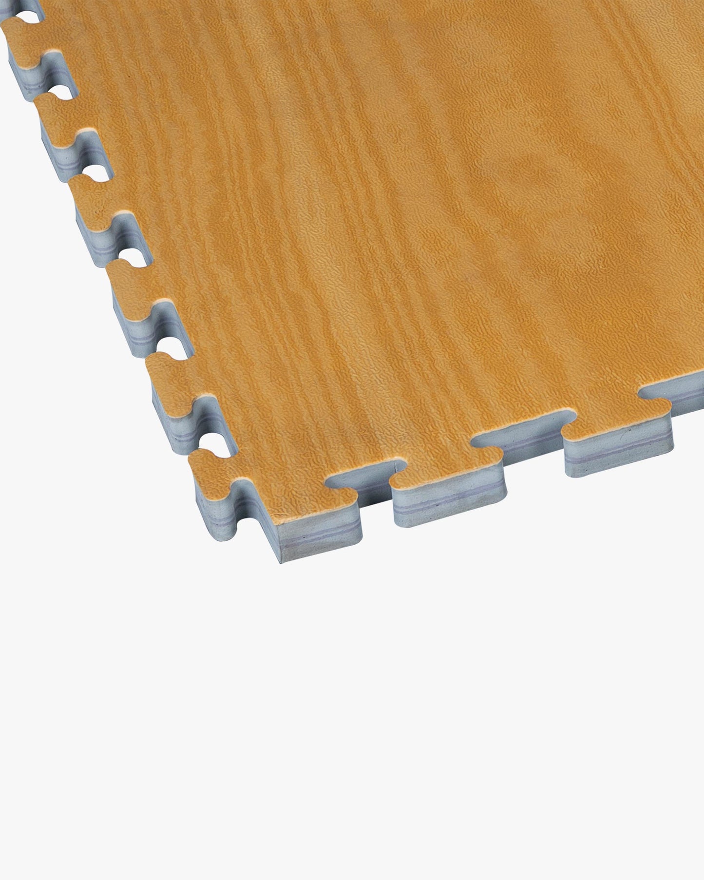 Wood Grain Reversible Puzzle Mat - 40" x 40" x 1"