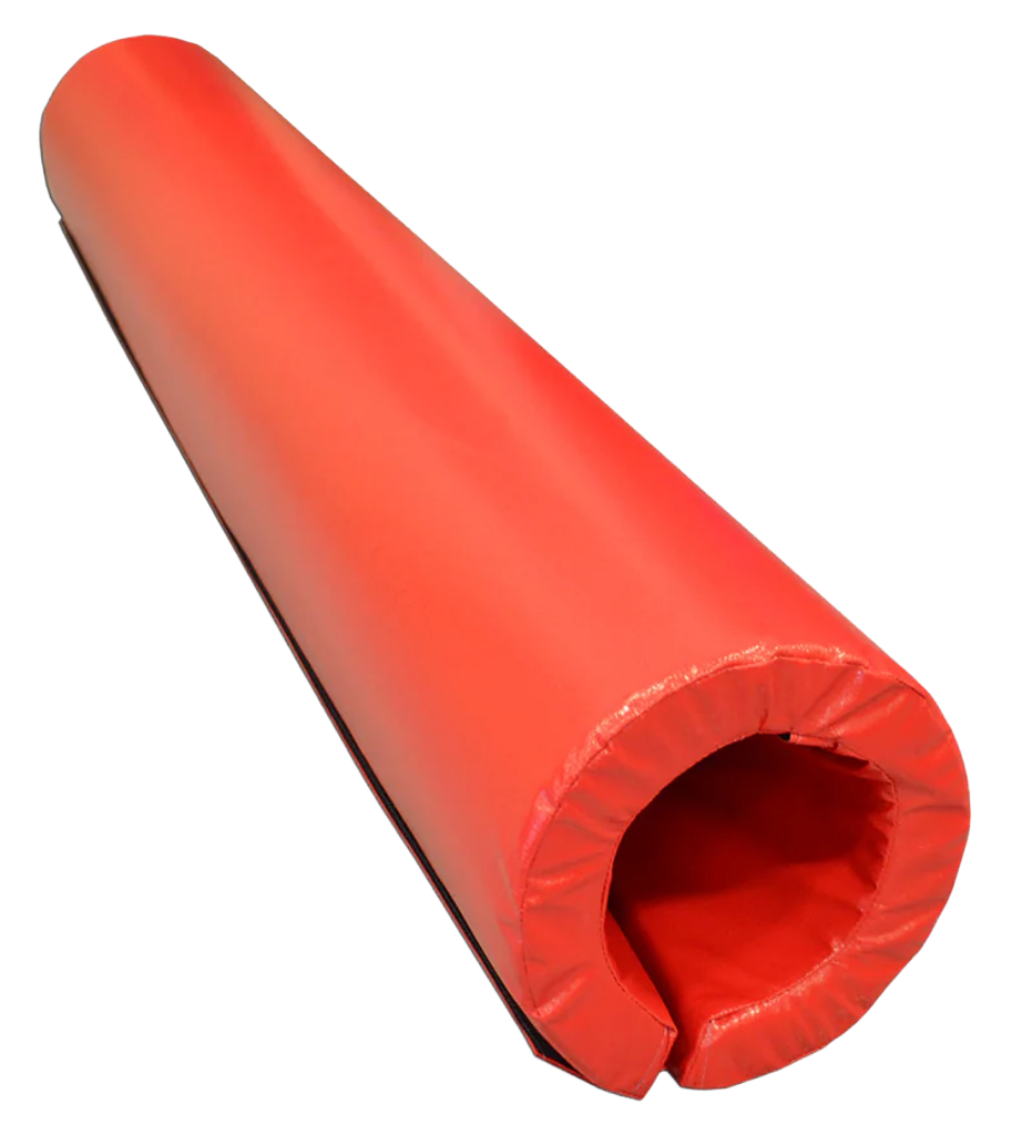 4' TALL POLE PAD, 5" DIAMETER FLAP CLOSURE ATTACHED
