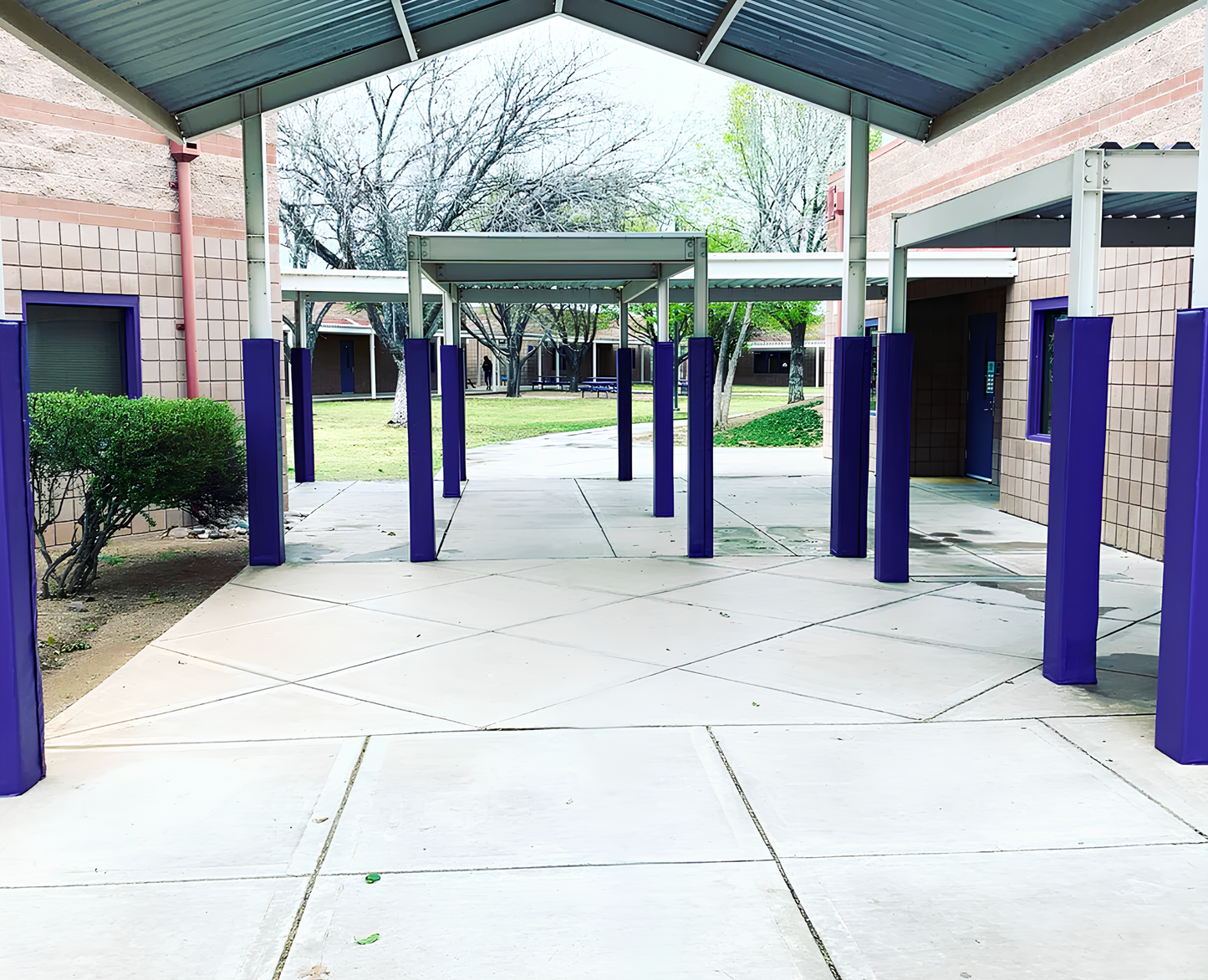 6' TALL FOUR SIDED COLUMN PAD, 5" SIDE WIDTH