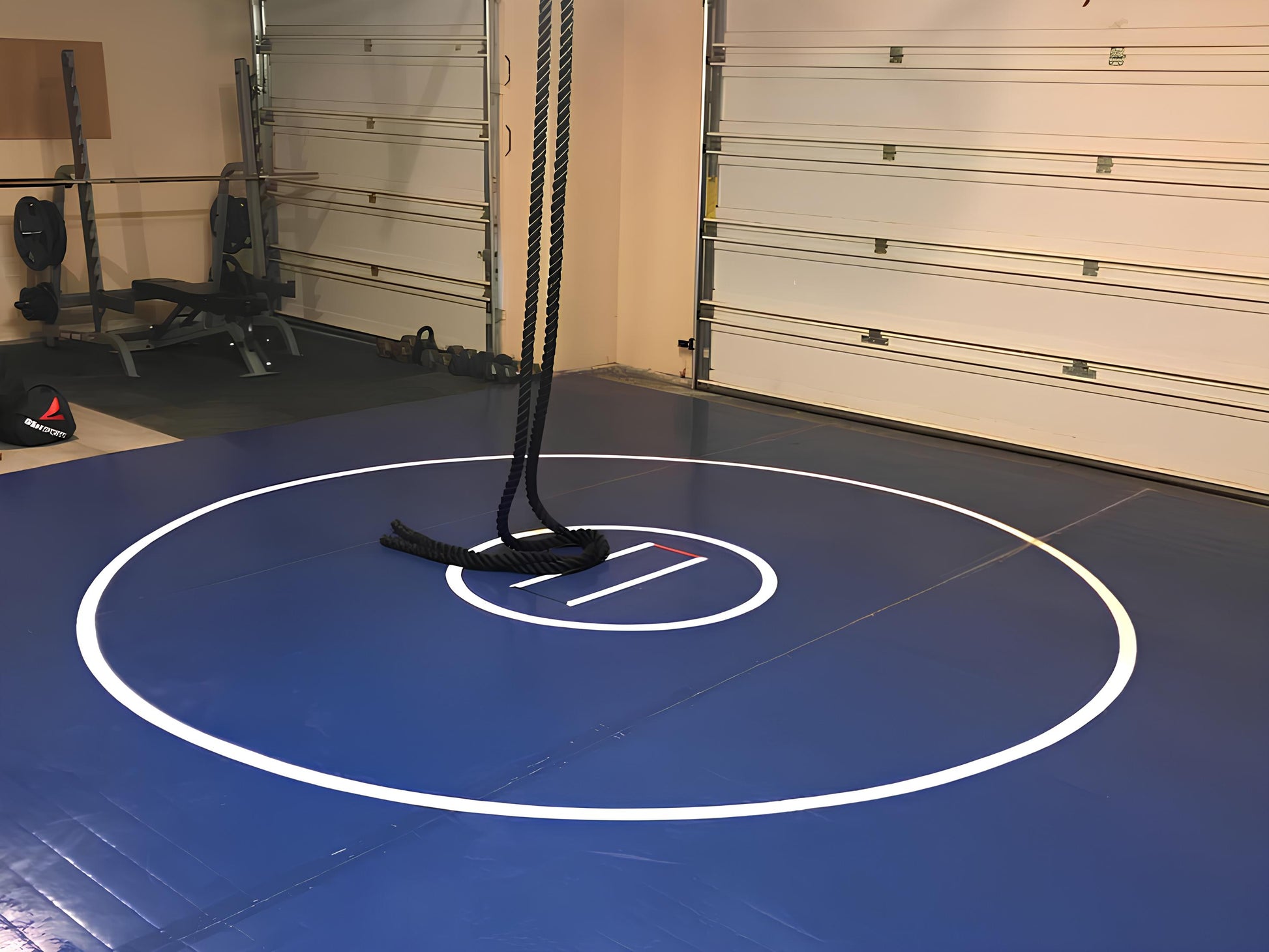 17' x 17' x 1 3/8" ROLL-UP WRESTLING MAT