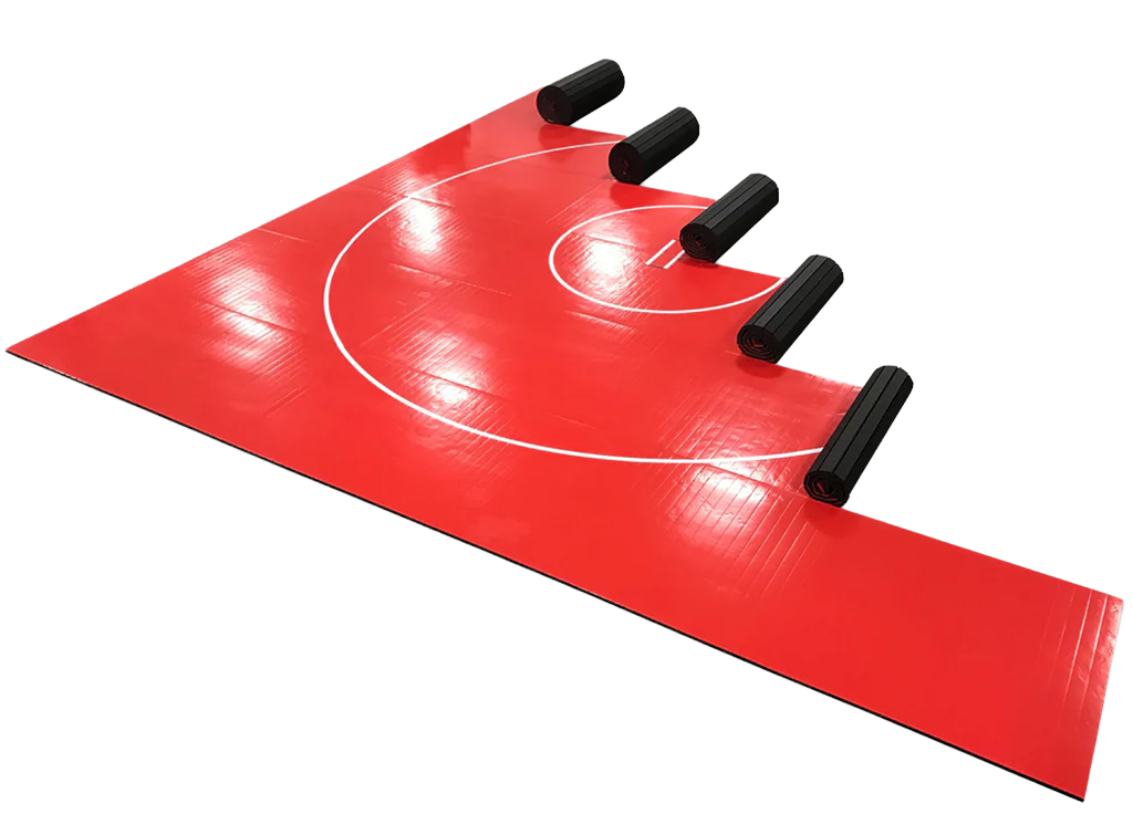36' x 36' x 1 3/8" ROLL-UP WRESTLING MAT