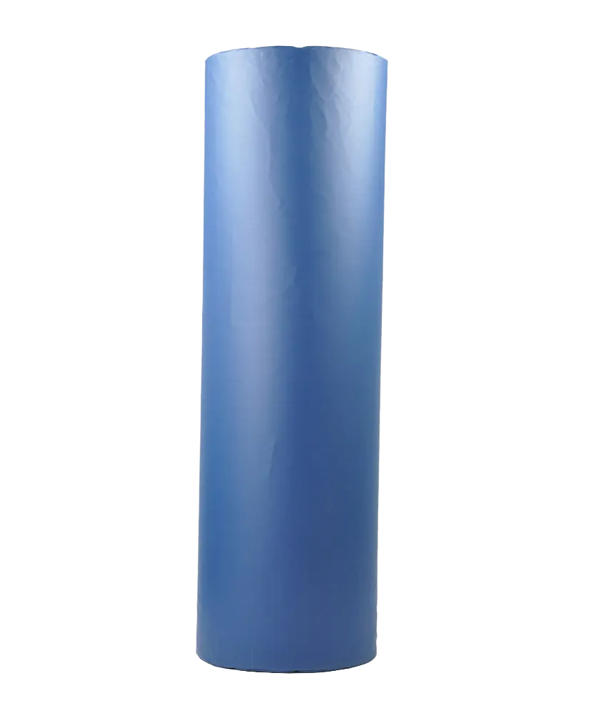 4' TALL POLE PAD, 10" DIAMETER FLAP CLOSURE ATTACHED