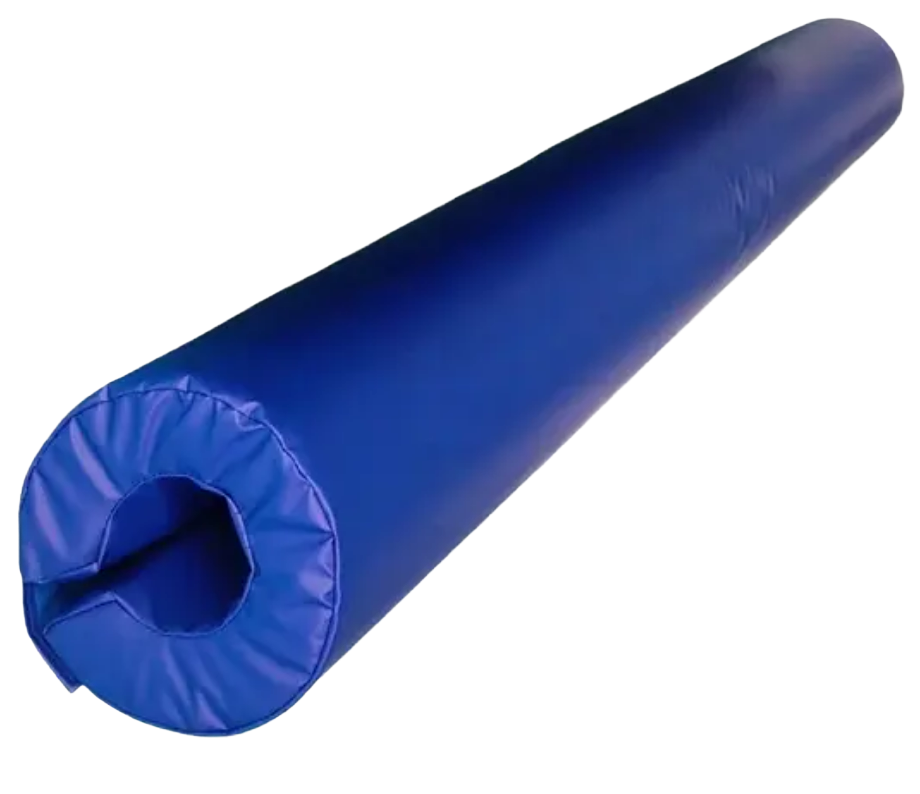 4' TALL POLE PAD, 3" DIAMETER FLAP CLOSURE ATTACHED