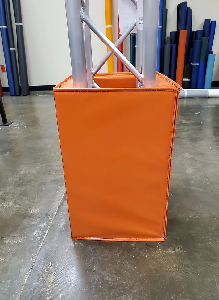 4' TALL FOUR SIDED COLUMN PAD, 12" SIDE WIDTH