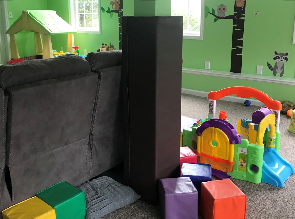 4' TALL FOUR SIDED COLUMN PAD, 10" SIDE WIDTH