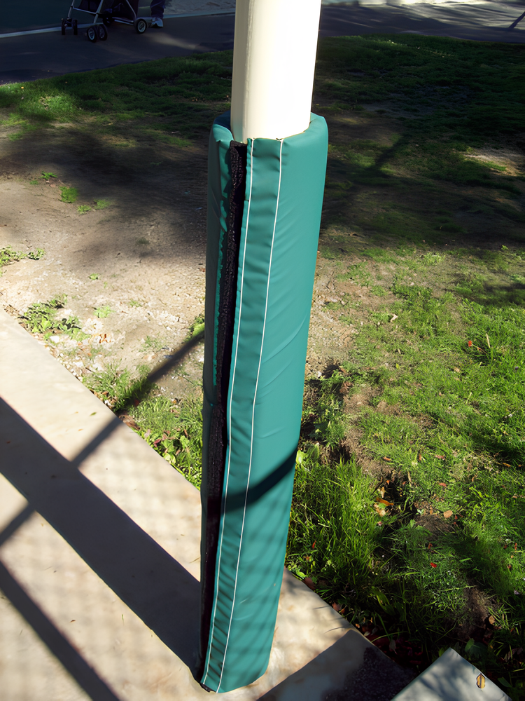 4' TALL POLE PAD, 5" DIAMETER FLAP CLOSURE ATTACHED