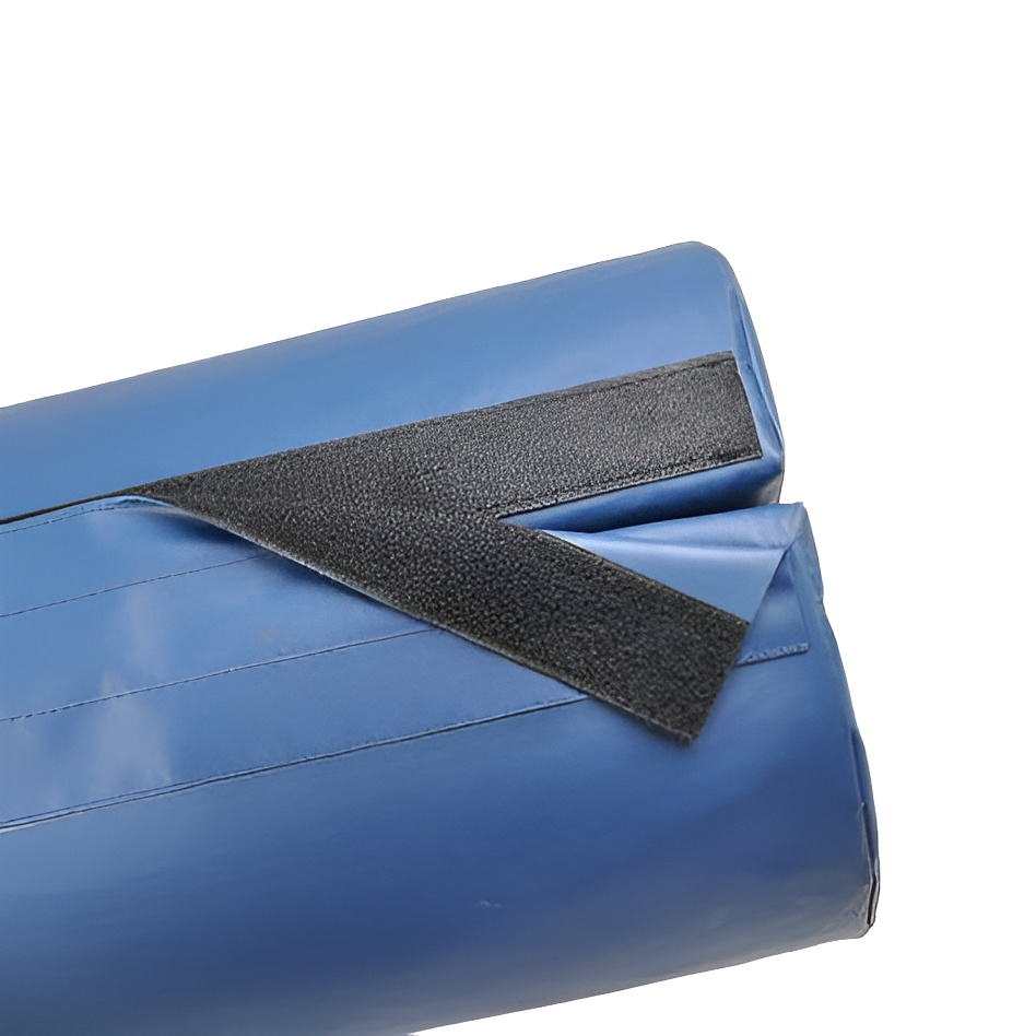 4' TALL POLE PAD, 3" DIAMETER FLAP CLOSURE ATTACHED