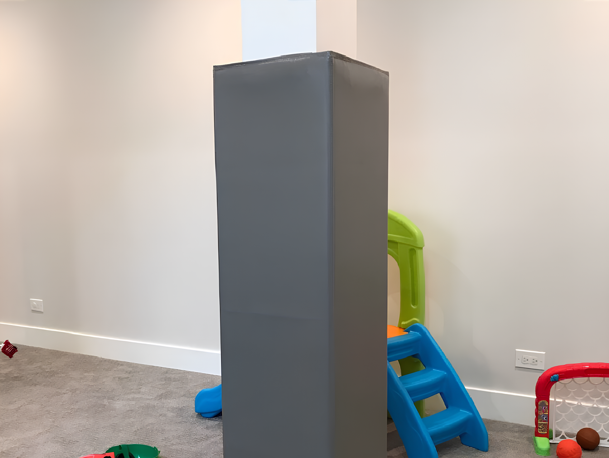 6' TALL FOUR SIDED COLUMN PAD, 7" SIDE WIDTH
