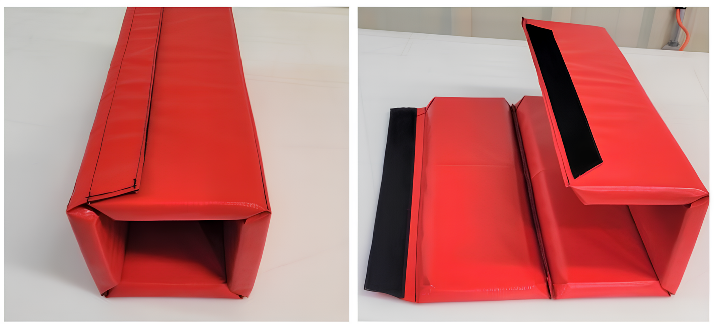 6' TALL FOUR SIDED COLUMN PAD, 5" SIDE WIDTH