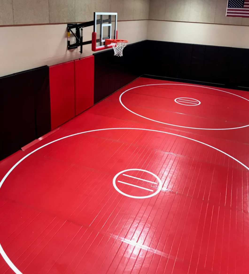 24' x 24' x 1 3/8" ROLL-UP WRESTLING MAT