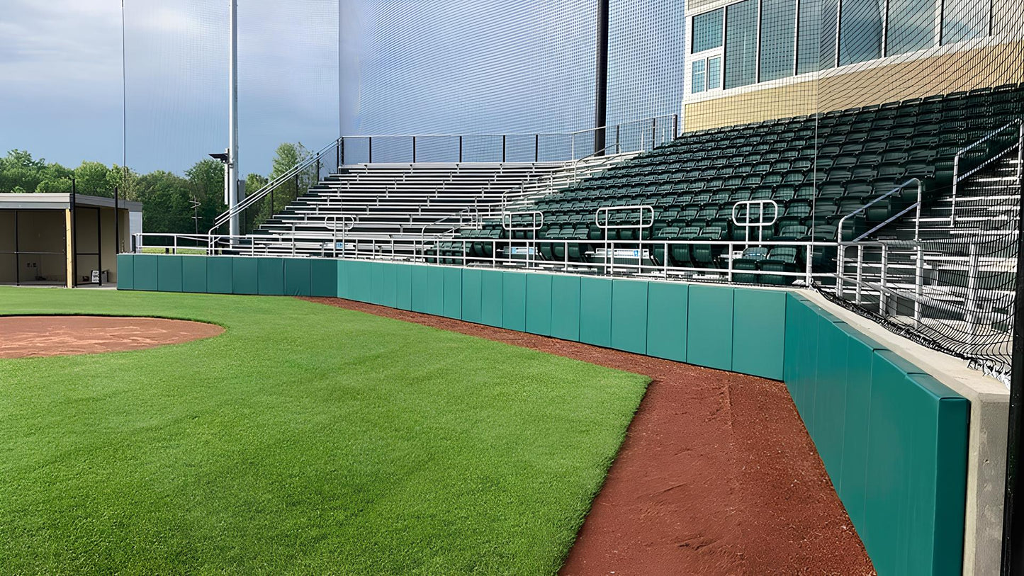 PROFESSIONAL QUALITY BASEBALL STADIUM OUTFIELD 3" THICK OUTDOOR WOOD BACKED PANELS