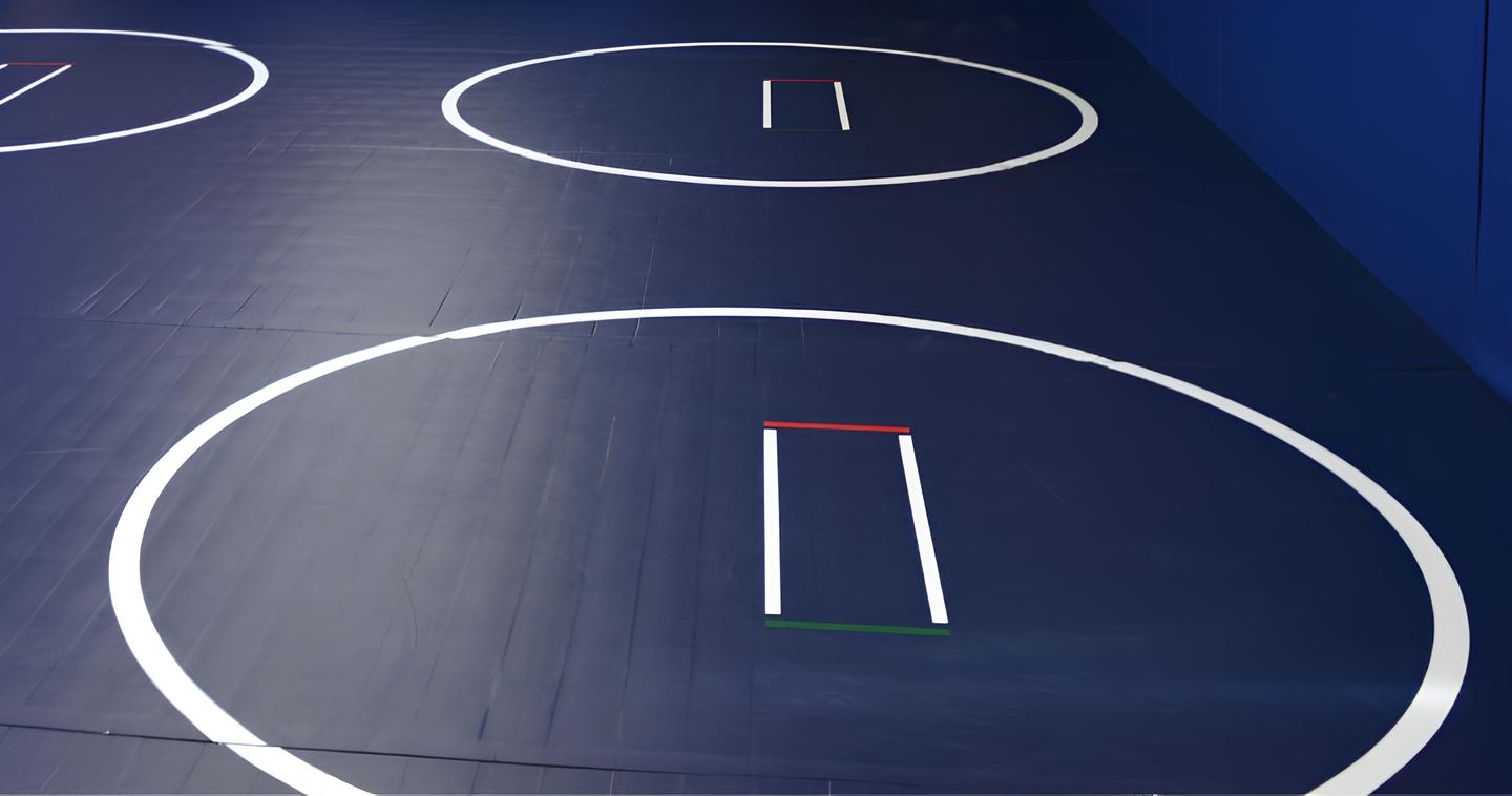 36' x 36' x 1 3/8" ROLL-UP WRESTLING MAT