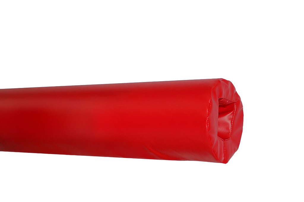 4' TALL POLE PAD, 2" DIAMETER FLAP CLOSURE ATTACHED
