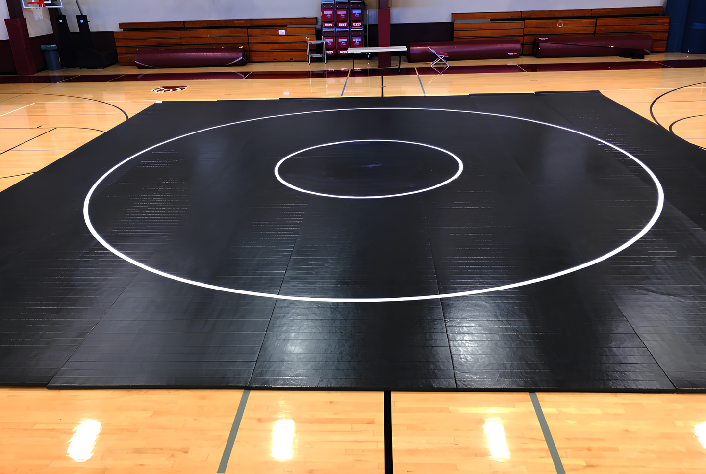 38' x 38' x 1 3/8" ROLL-UP WRESTLING MAT