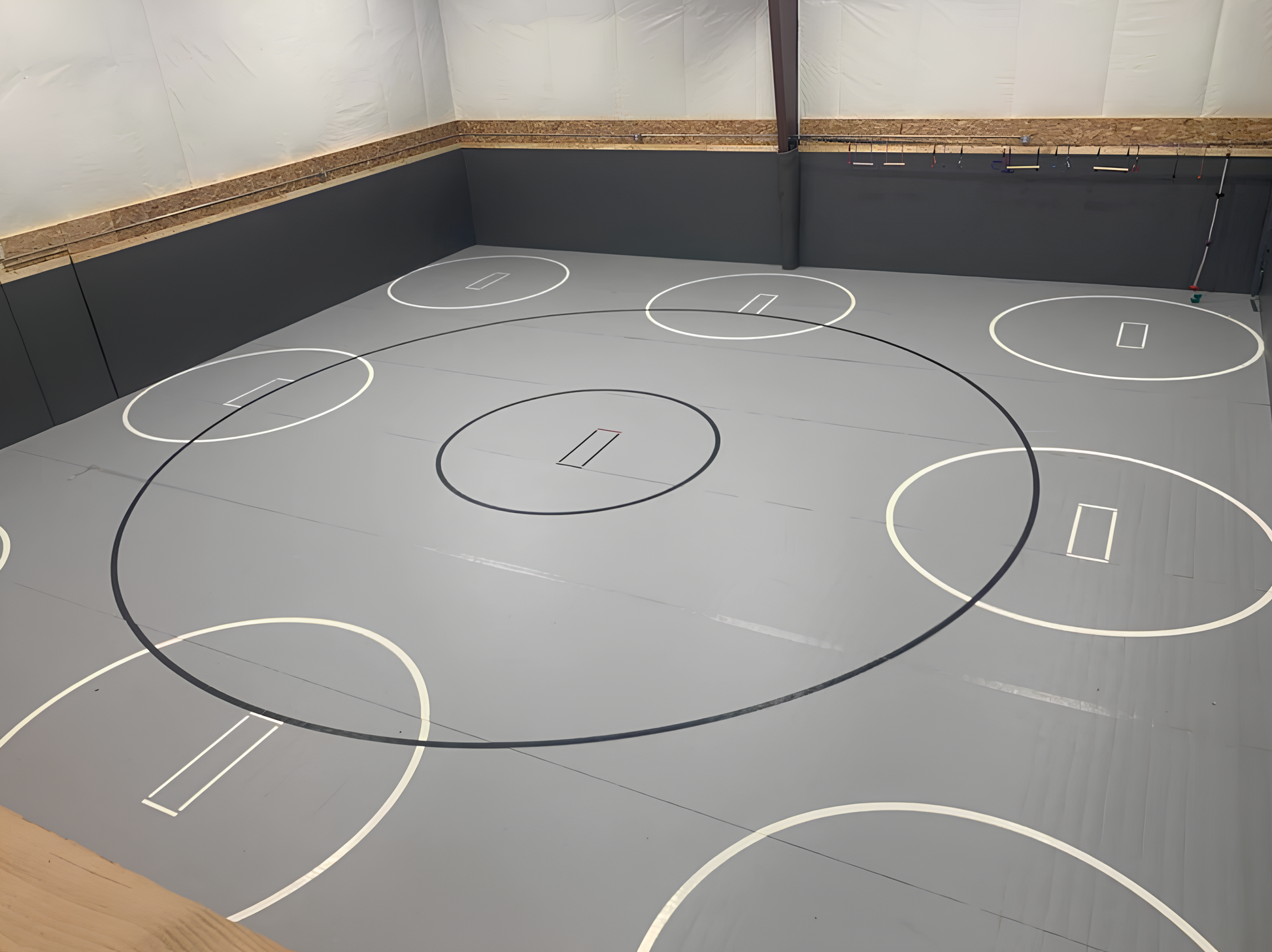 36' x 36' x 1 3/8" ROLL-UP WRESTLING MAT